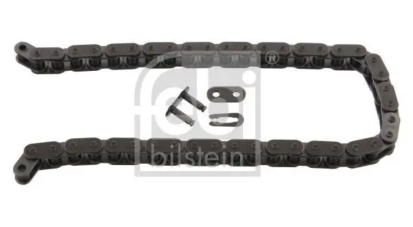 Ланцюг масляного насосу (кількість ланок: 44) MERCEDES A (W168), VANEO (414) VOLVO 780 AUDI 100 C4, 200 C3, 80 B3, 80 B4, 90 B3, A6 C4, A8 D2, COUPE B3, QUATTRO BMW 5 (E28), 5 (E34) 1.1-4.2 12.77- FEBI BILSTEIN 25400 (фото 1)