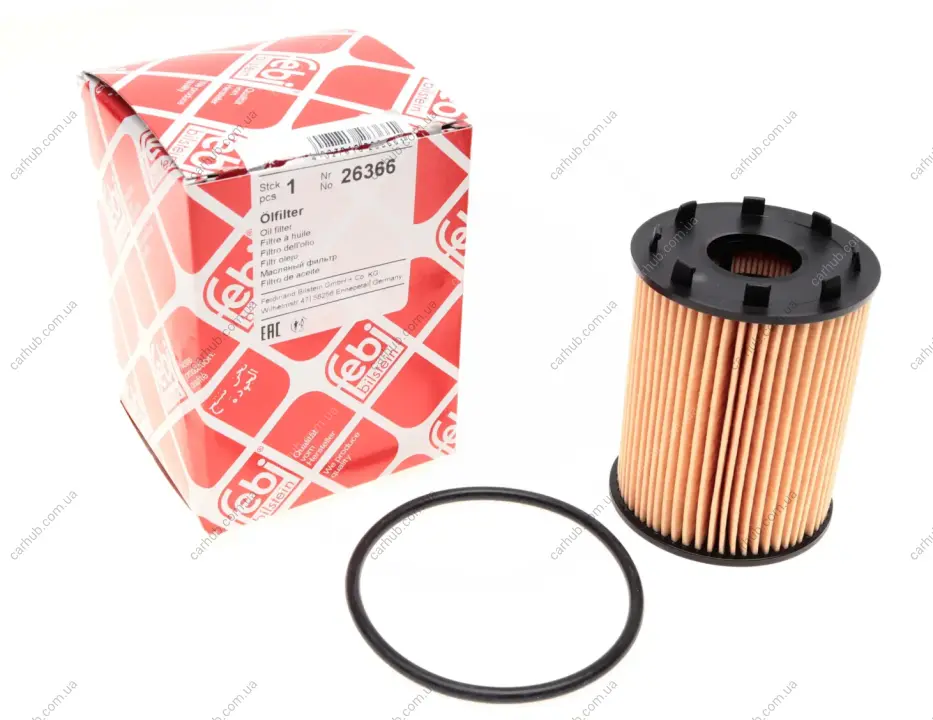 Фільтр масляний Opel Combo / Fiat Doblo 1.3JTD/ CDTI 04- FEBI BILSTEIN 26366 (фото 1)