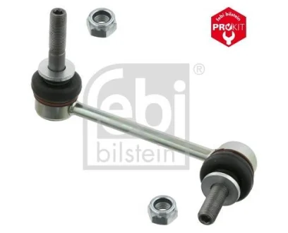 Стійка стабілізатора передн прав 140mm LEXUS GX TOYOTA 4 RUNNER IV, 4 RUNNER V, FJ CRUISER, FORTUNER, HILUX VII, HILUX VIII, LAND CRUISER, LAND CRUISER PRADO 2.4D-4.7 11.01- FEBI BILSTEIN 27335