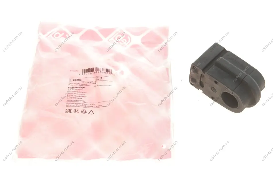 Втулка стабілізатора (переднього) Renault Megane II (d=19.5mm) FEBI BILSTEIN 28282 (фото 1)