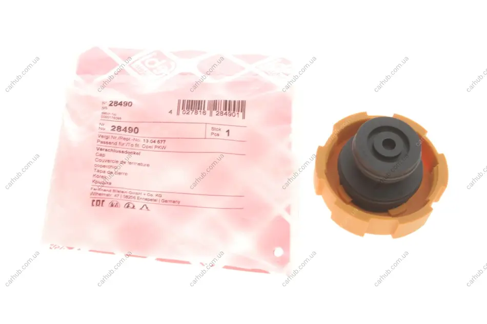 Кришка радіатора Opel Astra H/ Vectra C 02-10 FEBI BILSTEIN 28490 (фото 1)