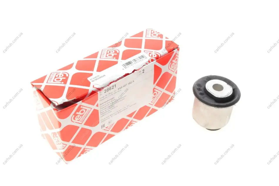 Сайлентблок важеля (переднього/знизу/спереду) Audi A3 99-03/VW Golf IV 02-05 FEBI BILSTEIN 28621 (фото 1)
