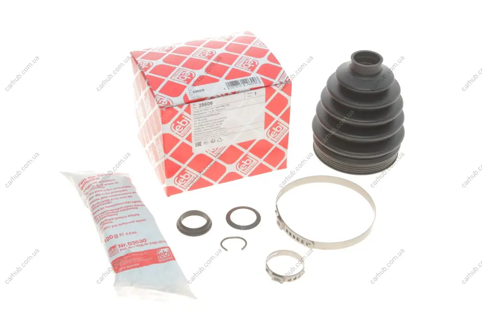 Пильник ШРКШ (зовнішній) VW Caddy III/Golf V/Passat B6/ 2.0SDI/1.4i/1.6i (26x87x115) FEBI BILSTEIN 29609 (фото 1)