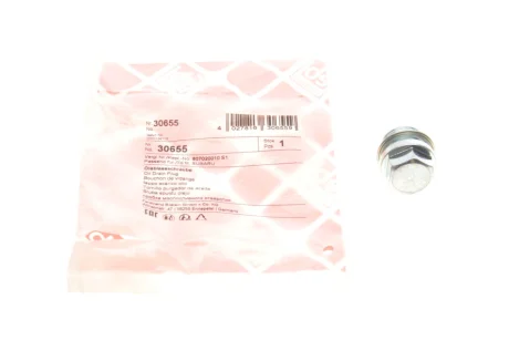 Пробка піддону картера зливна Subaru Forester 97- FEBI BILSTEIN 30655