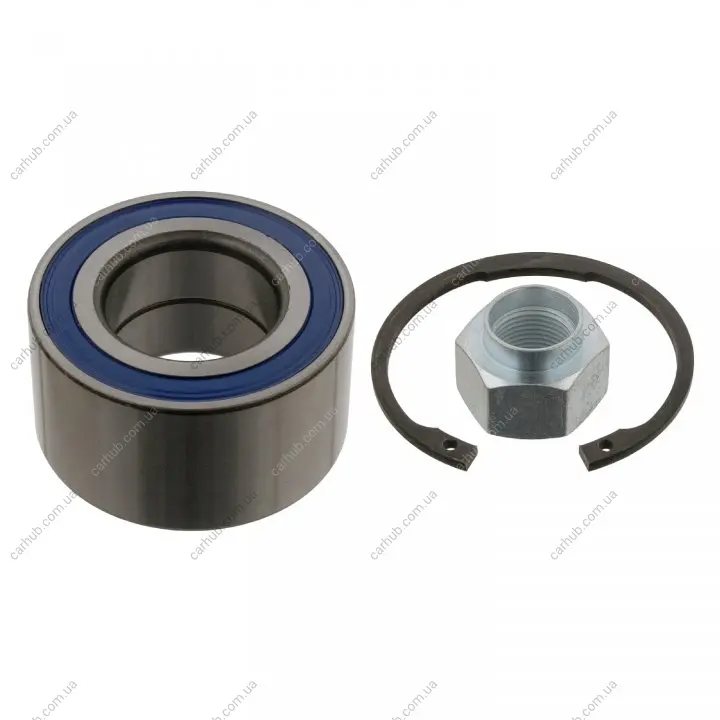 Підшипник маточини (передньої) Daewoo Nubira 03- (39x74x39) (к-кт) FEBI BILSTEIN 31691 (фото 1)
