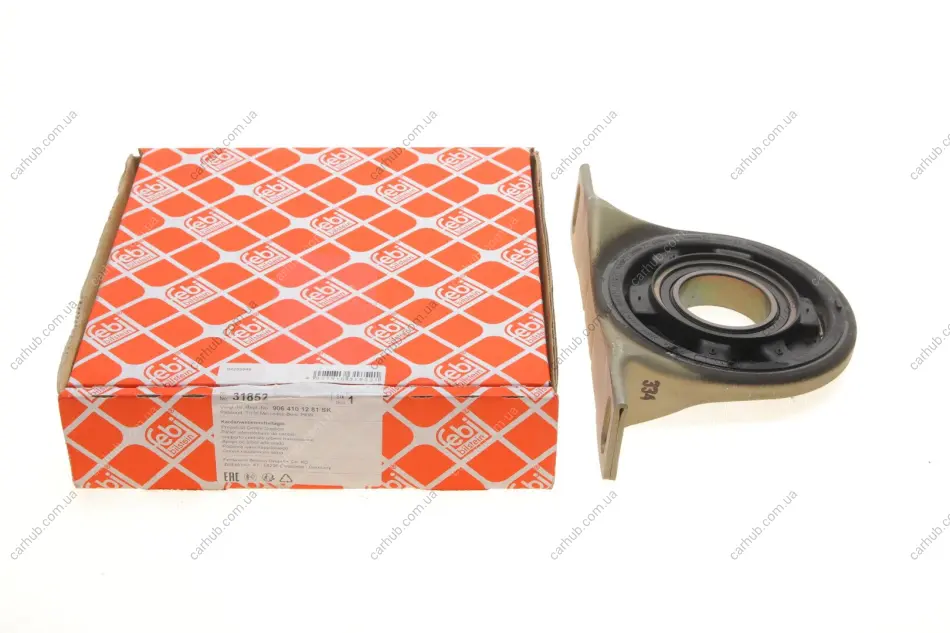 Підшипник підвісний MB Sprinter/VW Crafter 06- (d=47mm) FEBI BILSTEIN 31852 (фото 1)