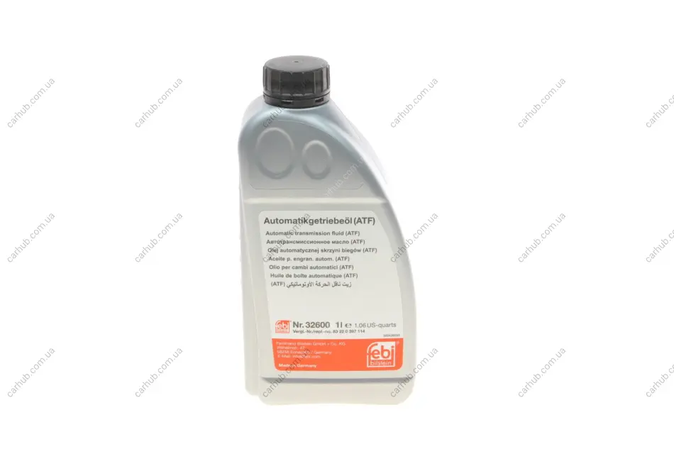 Олива ATF Dexron VI (1л) (Opel/BMW/MB) FEBI BILSTEIN 32600 (фото 1)
