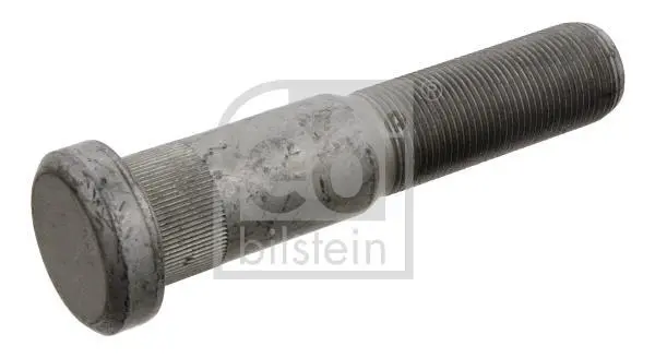 Болт колеса задн M22x1,5 x114/124мм (довжина різьби 60мм, Сталь / гальванізований) RVI C, K, KERAX, MAGNUM, PREMIUM 2, T VOLVO B12, FE II, FH, FH II, FH III, FH12, FH16, FH16 II, FM, FM II 01.91- FEBI BILSTEIN 32801 (фото 1)