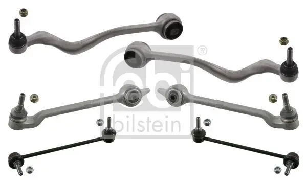 Комплект передніх важелів передн BMW 5 (E39), 5 (E60), Z8 (E52) 2.0-4.9 09.95-03.10 FEBI BILSTEIN 33371 (фото 1)