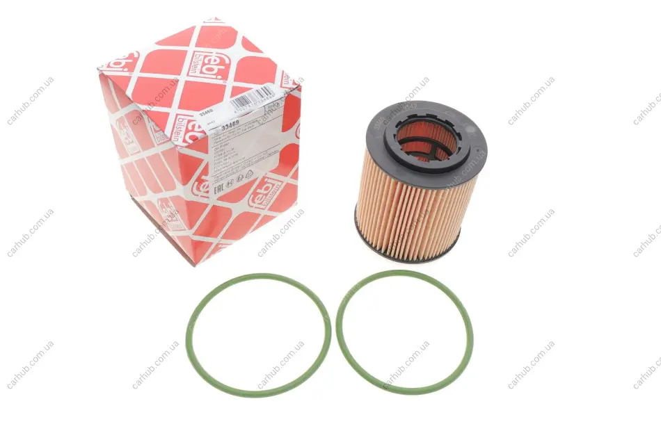 Фільтр масляний Opel Astra H 1.9CDTi 05- FEBI BILSTEIN 33469 (фото 1)