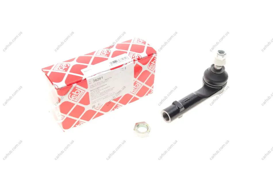 Наконечник тяги рульової (L) Citroen C4 06- (L=120mm) FEBI BILSTEIN 36261 (фото 1)