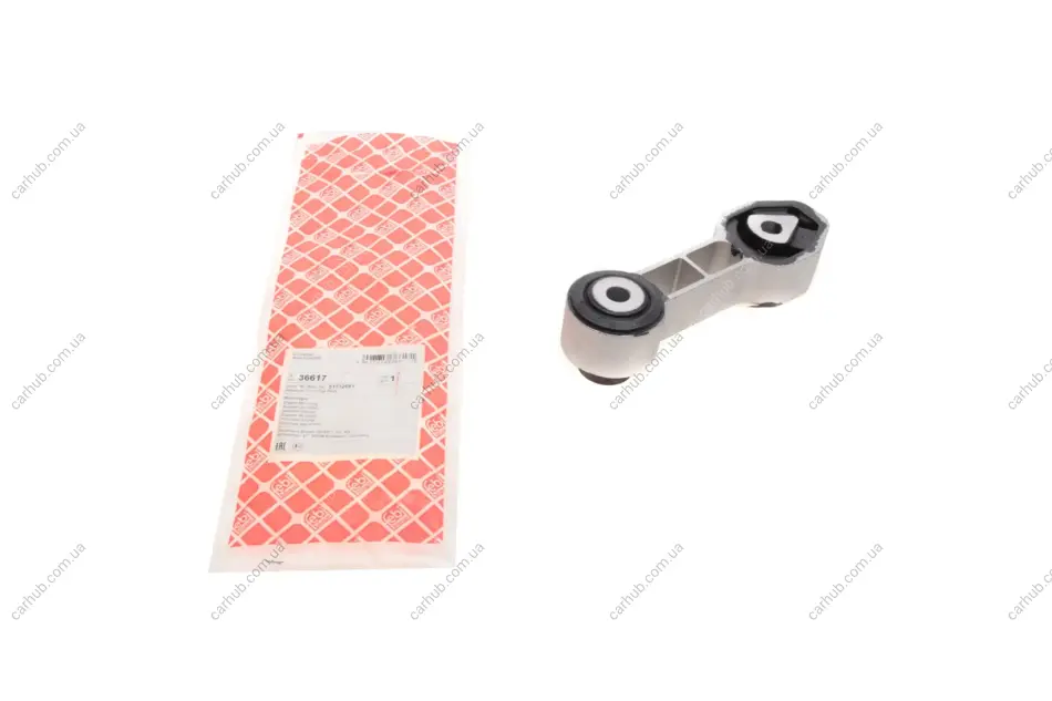 Подушка двигуна (задня/нижня) Fiat Panda II 03-11/500C/500 1.1/1.2 07-/Ford KA 1.2 08- FEBI BILSTEIN 36617 (фото 1)