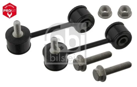 Стійка стабілізатора передн 105mm (2 шт комплект) AUDI A3, TT SEAT LEON, TOLEDO II SKODA OCTAVIA I, OCTAVIA II VW BORA, BORA I, GOLF IV, NEW BEETLE 1.4-2.8 09.96-12.13 FEBI BILSTEIN 36677