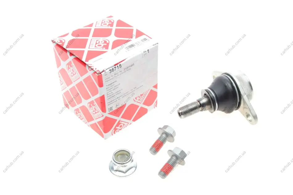 Опора кульова (передня) Volvo S60/V70XC70/XC90 2.0-4.4 97-14 FEBI BILSTEIN 36715 (фото 1)