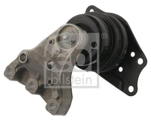 Подушка двигуна передн прав, верх, гумово-металев. AUDI A1 SEAT IBIZA IV, IBIZA IV SC SKODA FABIA II, ROOMSTER VW FOX, POLO V, POLO VIVO 1.2/1.4/1.6 04.05-05.22 FEBI BILSTEIN 36748 (фото 1)