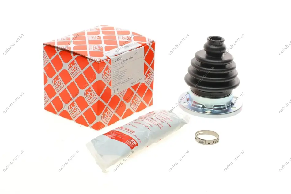 Пильник ШРКШ (внутрішній) VW Golf IV/Skoda Octavia I 97-10 (к-кт) FEBI BILSTEIN 38333 (фото 1)