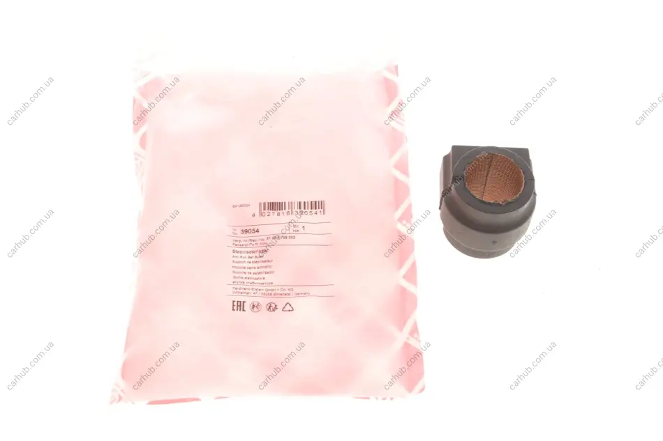 Втулка стабілізатора (переднього) Mini Cooper 01-06 (d=24mm) FEBI BILSTEIN 39054 (фото 1)