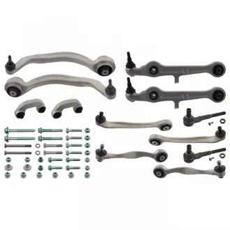 Комплект важелів підвіски (передньої) Audi A4 (B6/B7) 00-/A6 (C6) 04-/Seat Exeo 09- (з болтами) FEBI BILSTEIN 39404