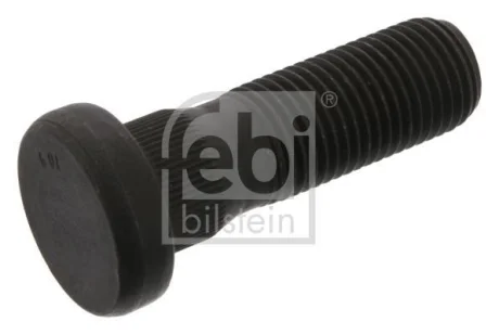 Болт колеса передн 7/8"-11BSFx72/82мм (довжина різьби 46мм, Сталь / фосфатований) SCANIA 2, 3 BUS, 4, 4 BUS, F, G I, G II, K I, L, N BUS, P I, P II, R I, R II, S, T 01.81- FEBI BILSTEIN 40510
