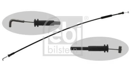 Трос дверей лів/прав (L-695мм) MAN TGA, TGL I, TGM I 06.99- FEBI BILSTEIN 40897