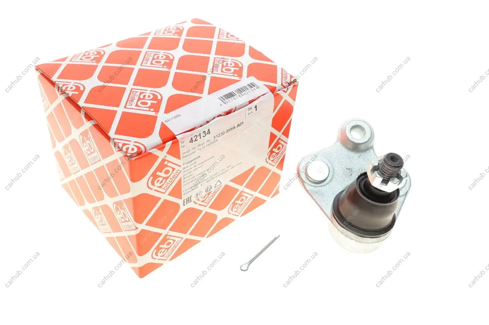 Опора кульова (передня/знизу/L) Honda CR-V 2.0/2.4/2.2D 06-12 FEBI BILSTEIN 42134 (фото 1)
