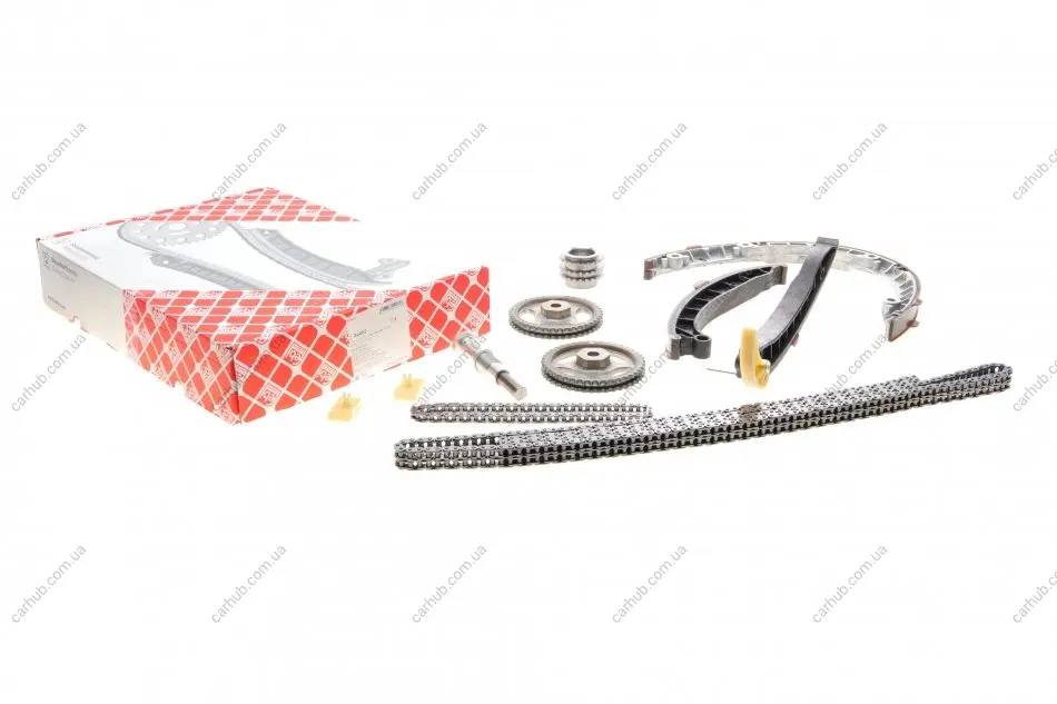 Комплект ланцюга ГРМ Porsche Cayenne (92A/9PA)/Panamera (970) 4.8 V8 09- (z=266/68) FEBI BILSTEIN 44462 (фото 1)