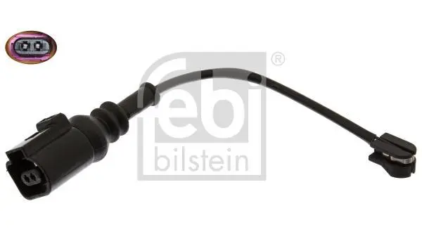 Датчик зносу гальмівних колодок передн AUDI A3, Q2, Q3, TT CUPRA ATECA, FORMENTOR, LEON, LEON SPORTSTOURER, TERRAMAR SEAT ATECA, LEON, LEON SC, LEON SPORTSTOURER, LEON ST 1.0-Electric 04.12- FEBI BILSTEIN 44479 (фото 1)