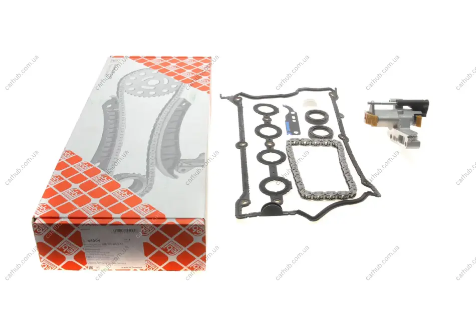 Комплект ланцюга ГРМ VW Passat 1.8T -05 (+комплект прокладок кришки клапанів) FEBI BILSTEIN 45004 (фото 1)