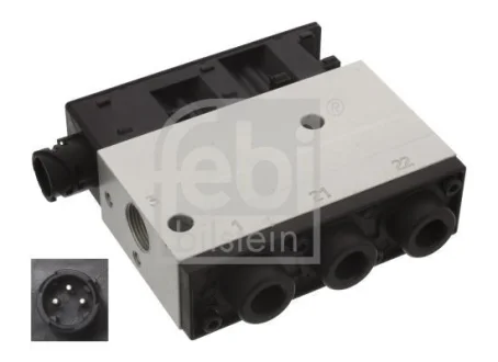 Клапан регулювання висоти VOLVO 7500, 8700, 9400, B6, FH12, FH16, FM10, FM12, FM7, FM9 01.91- FEBI BILSTEIN 45185