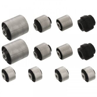 Комплект сайлентблоків передньої підвіски Audi A4 07-15/A5 07-17/A6 11-18 (10шт) FEBI BILSTEIN 45551