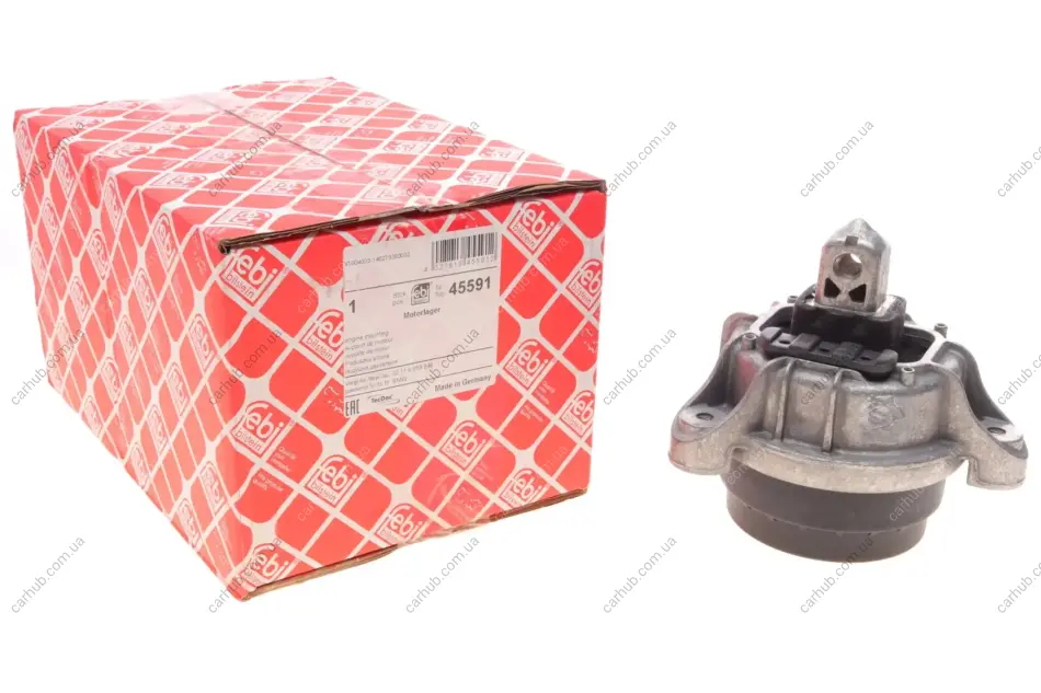 Подушка двигуна (R) BMW 5 (F10)/6 (F12/F13) 3.0i xDrive 10-18 FEBI BILSTEIN 45591 (фото 1)