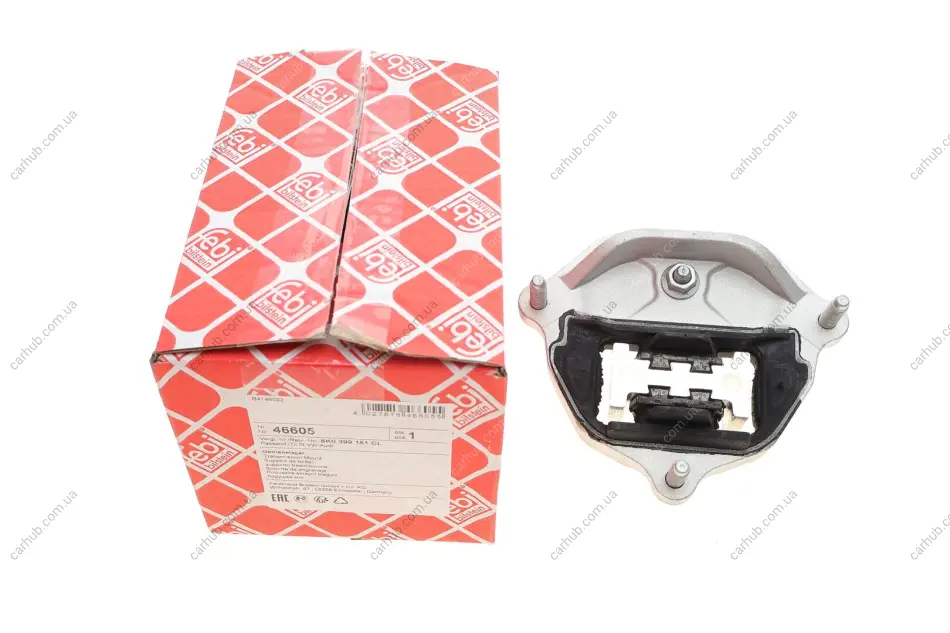 Подушка АКПП Audi A4/A6/Q5 2.0TDI 07-17 FEBI BILSTEIN 46605 (фото 1)