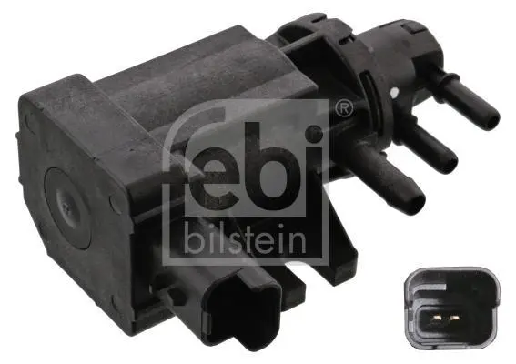 Електропневматичний контрольний клапан VOLVO S40 II CITROEN BERLINGO, C5 II FORD C-MAX, FIESTA V, FIESTA VI, FOCUS C-MAX, FOCUS II, FUSION MINI (R56) PEUGEOT 207, 308 I, 607 1.6D/2.0D 10.03- FEBI BILSTEIN 47610 (фото 1)
