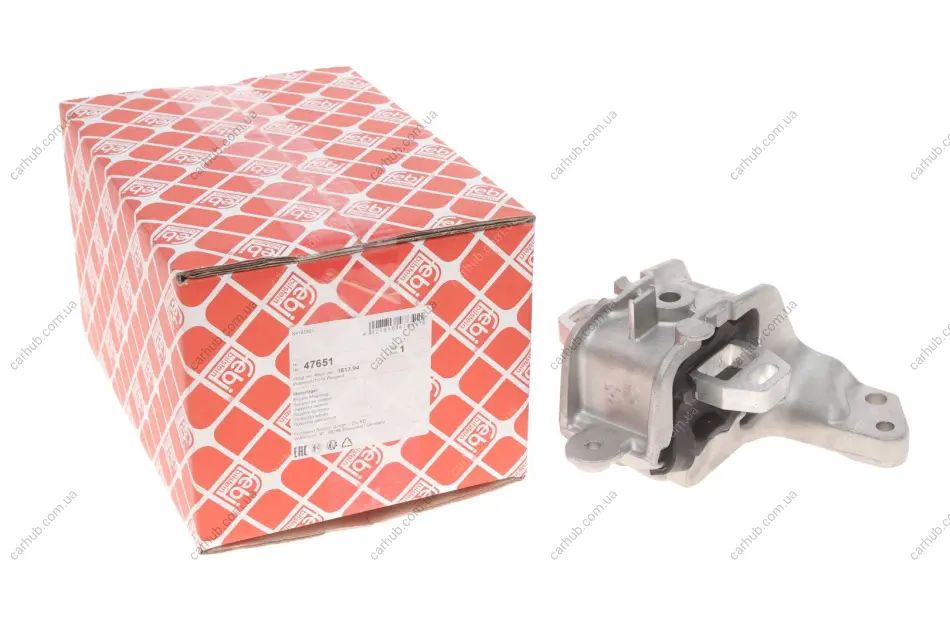Подушка двигуна (L) Citroen C5/Peugeot 407/508 1.6/2.0 HDi 04- FEBI BILSTEIN 47651 (фото 1)
