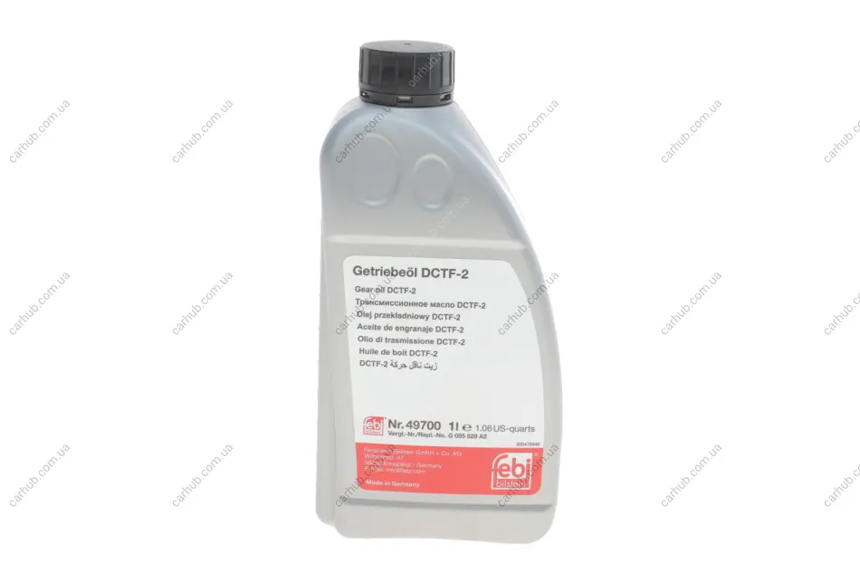 Олива АКПП ATF DCTF-2 TL 52529-C (1л) FEBI BILSTEIN 49700 (фото 1)