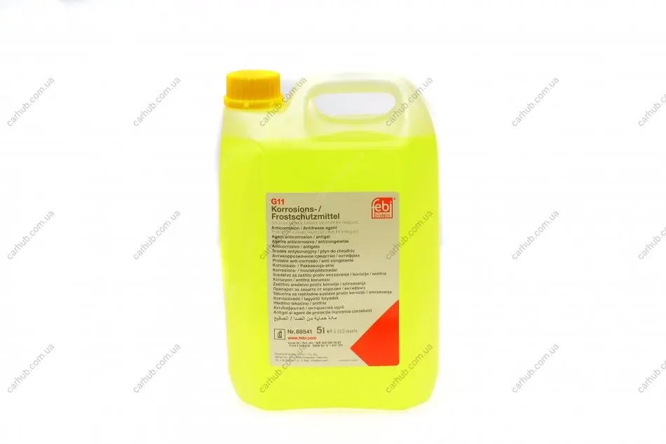 Антифриз (жовтий) G11 (5L) (-35°) (концентрат) FEBI BILSTEIN 88541 (фото 1)