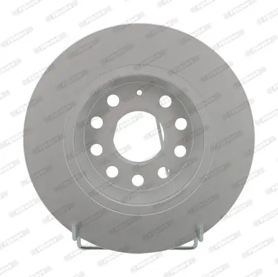 Комплект гальмівних дисків (2 шт) задн лів/прав AUDI A3, Q3 SEAT ALHAMBRA, ALTEA, ALTEA XL, LEON, TOLEDO III SKODA OCTAVIA II, SUPERB II, SUPERB III, YETI VW CC B7, EOS 1.2-3.6 02.03-06.24 FERODO DDF1306C (фото 1)