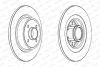 Диск гальмівний задн лів/прав RENAULT GRAND SCENIC II, MEGANE I, SCENIC I 1.4-1.9D 03.99-08.06 FERODO DDF1381C-1 (фото 1)