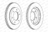 Brake disk FERODO DDF1384C (фото 1)