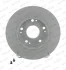 Комплект гальмівних дисків (2 шт) задн лів/прав ACURA TSX HONDA ACCORD VII 2.0-3.0 09.02-12.08 FERODO DDF1390C (фото 1)