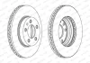 Диск гальмівний передн лів PORSCHE CAYENNE VW TOUAREG 2.5D-6.0 09.02-03.18 FERODO DDF1591LC-1 (фото 1)