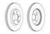 Комплект гальмівних дисків (2 шт) передн Лів/Прав MAN TGE SSANGYONG ACTYON II, ACTYON SPORTS I, ACTYON SPORTS II, KORANDO, TORRES 1.5-Electric 11.10- FERODO DDF2091C (фото 1)