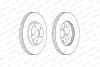 Комплект гальмівних дисків (2 шт) передн лів/прав FORD MONDEO V FORD USA FUSION 1.0-2.7 09.12-03.22 FERODO DDF2337C (фото 1)