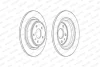 Комплект гальмівних дисків (2 шт) задн лів/прав FORD MONDEO V FORD USA FUSION 1.0-2.5 09.12-03.22 FERODO DDF2338C (фото 1)