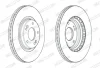 Комплект гальмівних дисків (2 шт) передн лів/прав HYUNDAI ELANTRA VI, I30, KONA, SONATA VII, TUCSON KIA CEED, CERATO IV, NIRO I, OPTIMA, PROCEED, SELTOS, SOUL III 1.0-Electric 09.14- FERODO DDF2680C (фото 2)