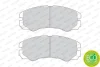 Комплект гальмівних колодок передн, ISUZU RODEO, TFR/TFS, TROOPER II, TROOPER III OPEL FRONTERA A, FRONTERA A SPORT, FRONTERA B, MONTEREY A, MONTEREY B 2.0-3.5 08.91-08.04 FERODO FDB1015 (фото 2)