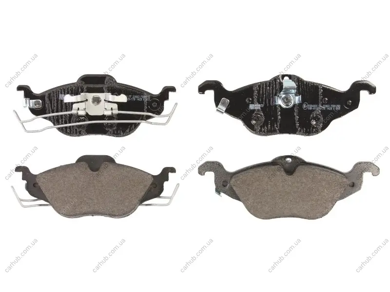 Комплект гальмівних колодок передн (з пружиинами із замком), CHEVROLET CORSA OPEL ASTRA G, ASTRA G CLASSIC 1.2-2.0D 08.94-12.09 FERODO FDB1293 (фото 1)