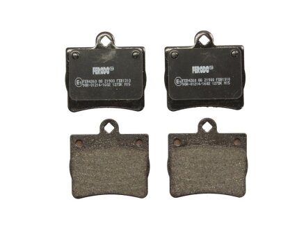 Комплект гальмівних колодок задн, MERCEDES C (W202), E (C124) 1.8-2.5D 03.93-05.00 FERODO FDB1310