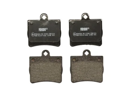 Комплект гальмівних колодок задн, MERCEDES C (W202), E (C124) 1.8-2.5D 03.93-05.00 FERODO FDB1310