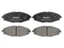 Комплект гальмівних колодок передн, CHERY QQ3 CHEVROLET CAMARO, MATIZ, SPARK DAEWOO LANOS, MATIZ FSO MATIZ JEEP GRAND CHEROKEE IV NISSAN GT-R 0.8-6.2 05.97- FERODO FDB1337 (фото 1)